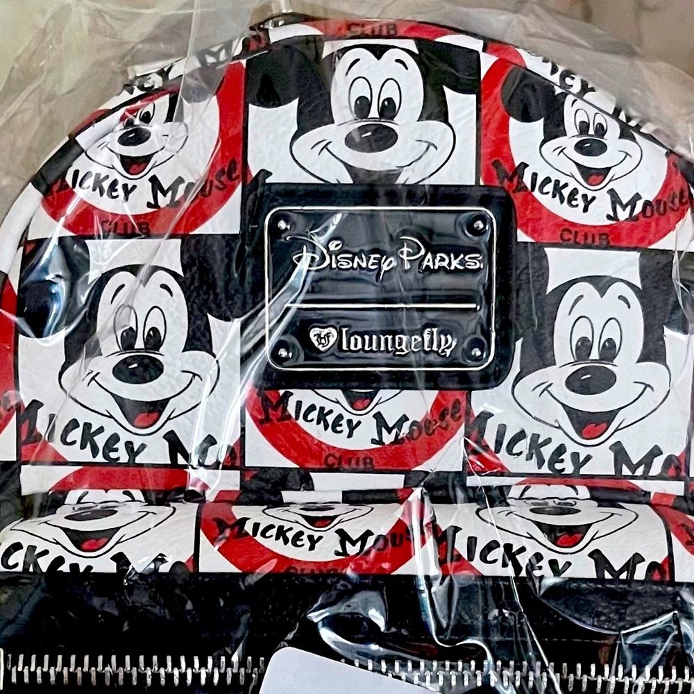Mickey Mouse Club Loungefly CLASSIC❤️HEART LOGO**** - Picture 3 of 4